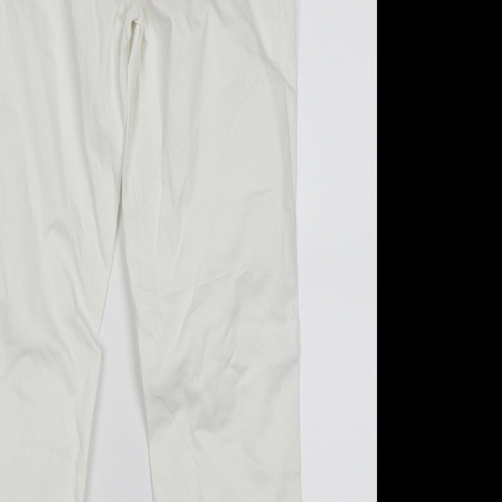 Street One Womens White   Skinny Jeans Size 30 in L25 in