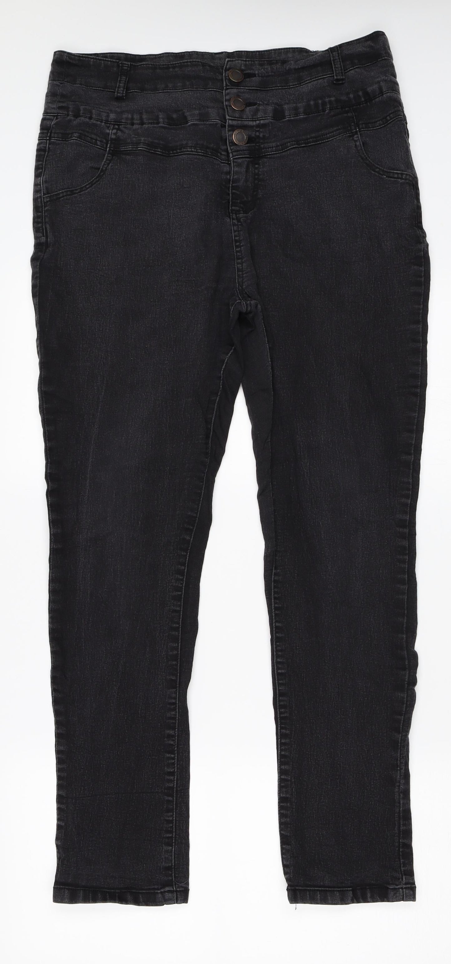 So Fabulous Womens Black   Skinny Jeans Size 34 in L28 in