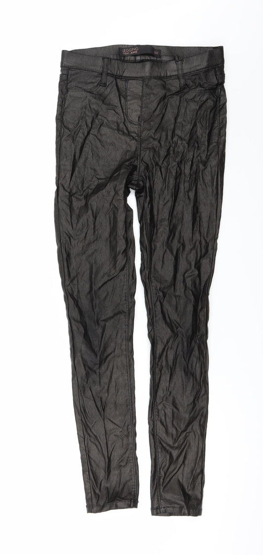 NEXT Womens Brown   Carrot Leggings Size 8 L28 in