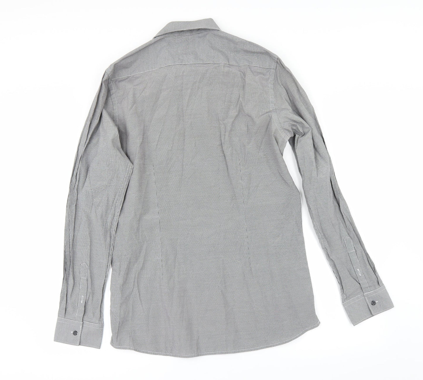 NEXT Mens Grey    Button-Up Size 16