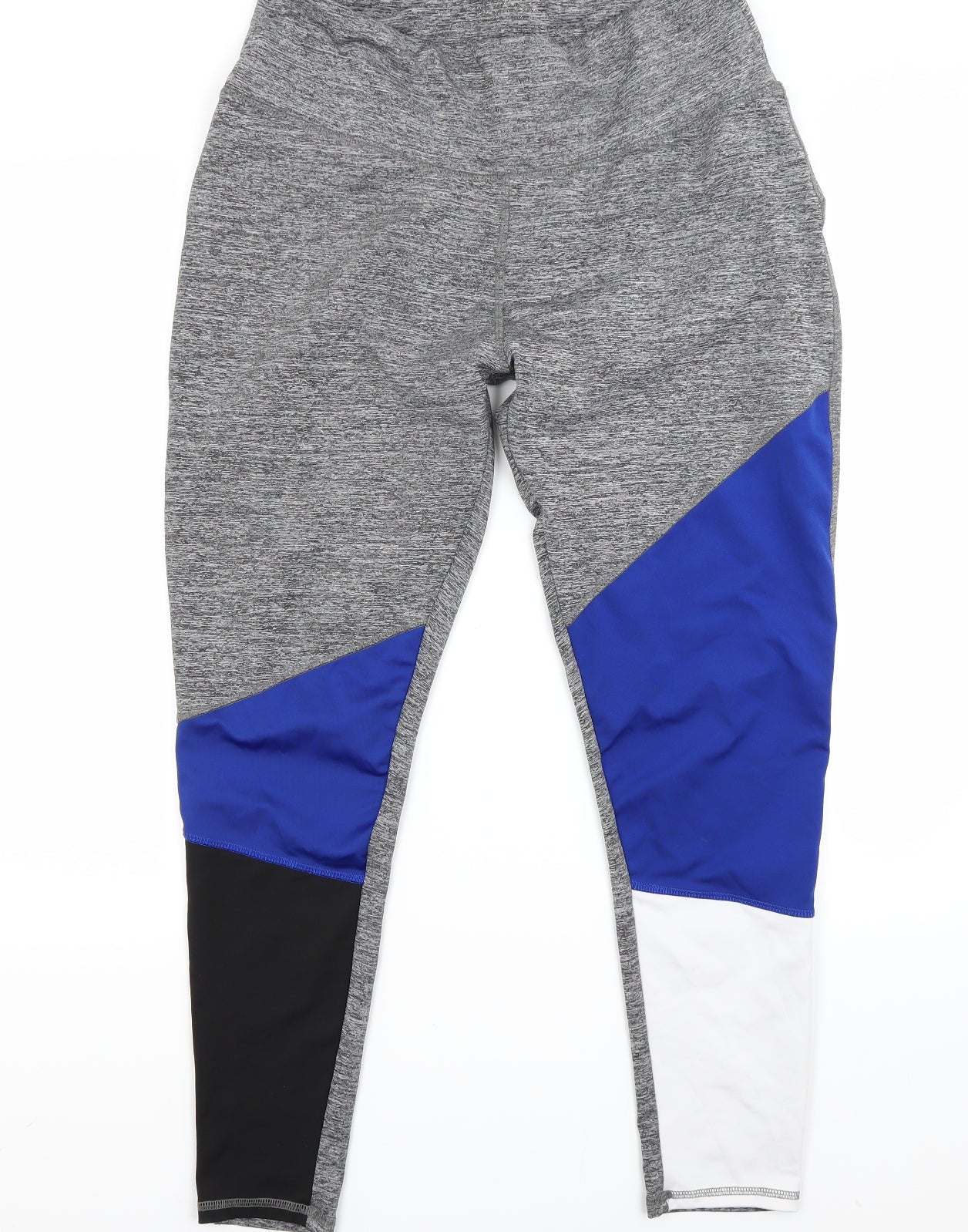 Workout Womens Grey   Jogger Leggings Size L L24 in