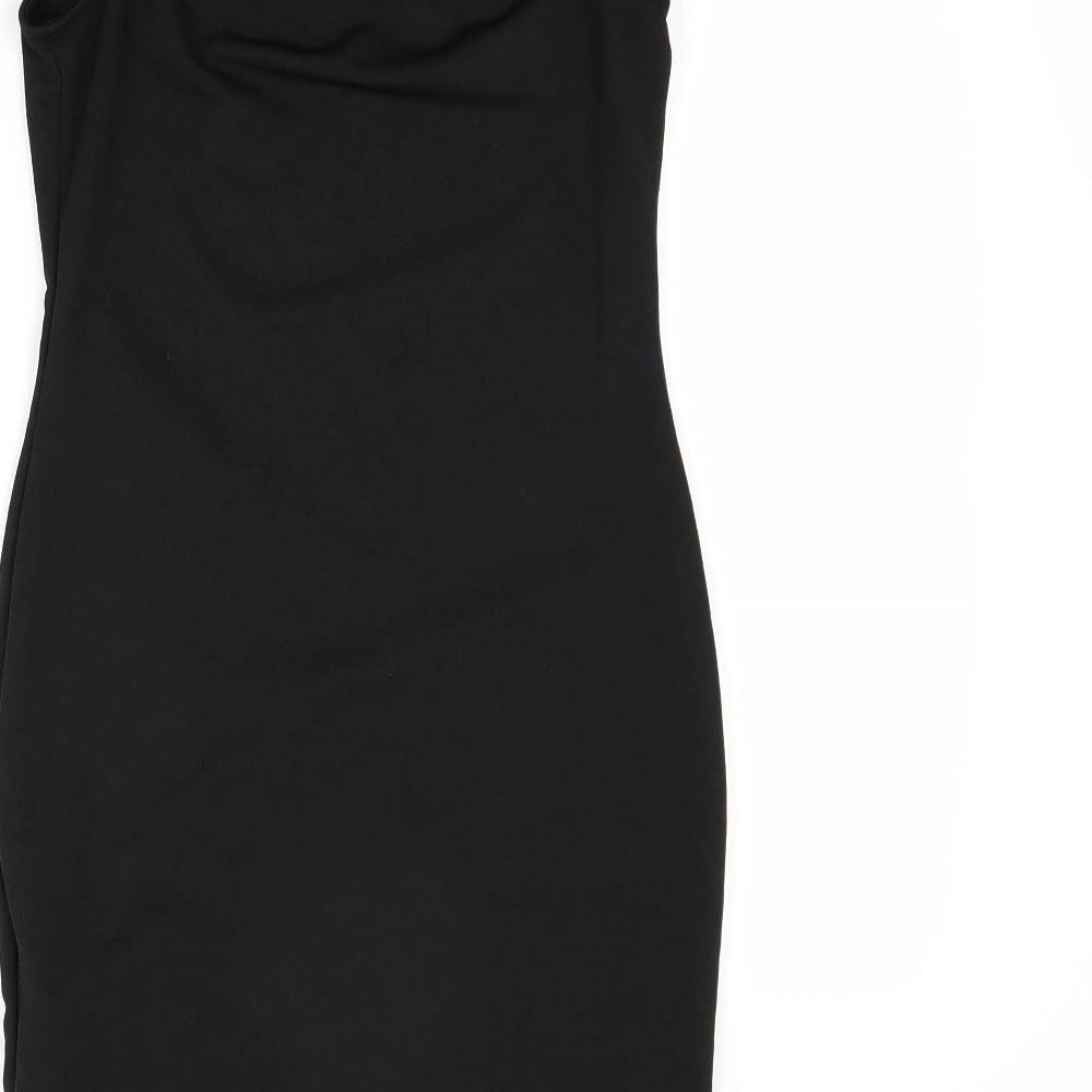 New Look Womens Black   T-Shirt Dress  Size 10