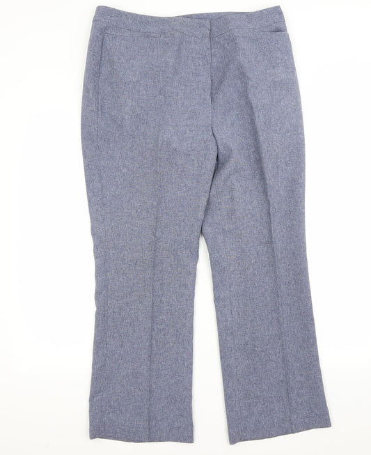 Atmosphere Womens Blue   Trousers  Size 16 L26 in
