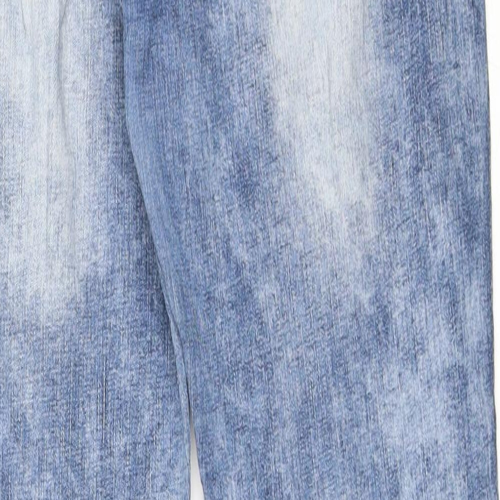 Preworn Womens Blue  Denim Skinny Jeans Size 38 L29 in