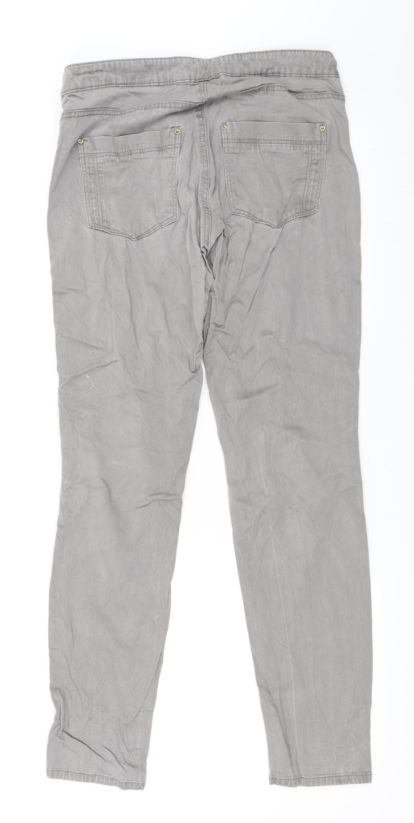 H&M Womens Grey   Skinny Jeans Size 38 L27 in