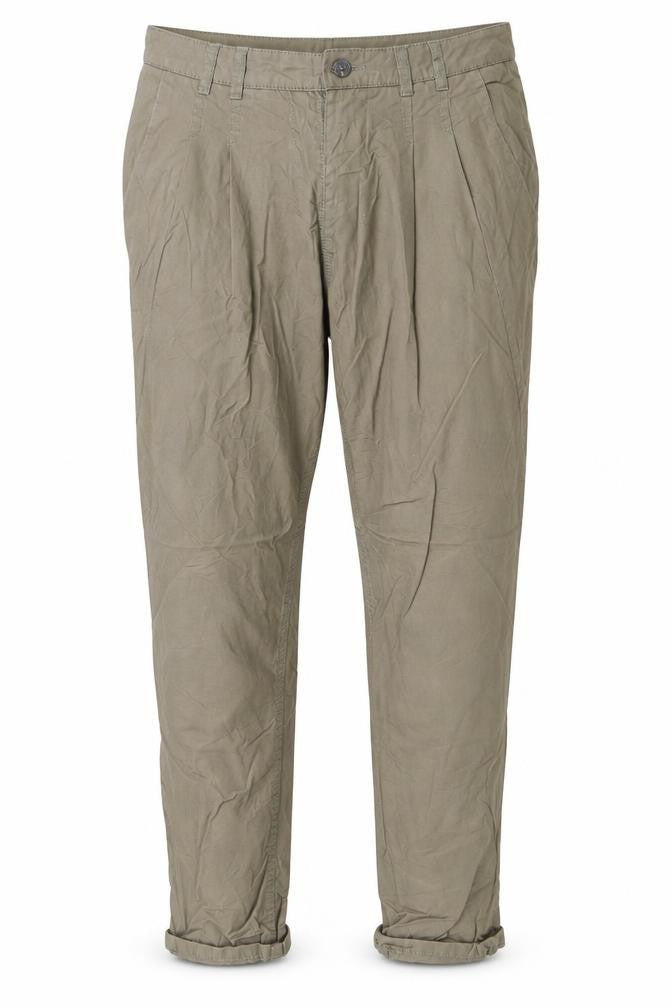 H&M Womens Green   Chino Trousers Size 34 L28 in