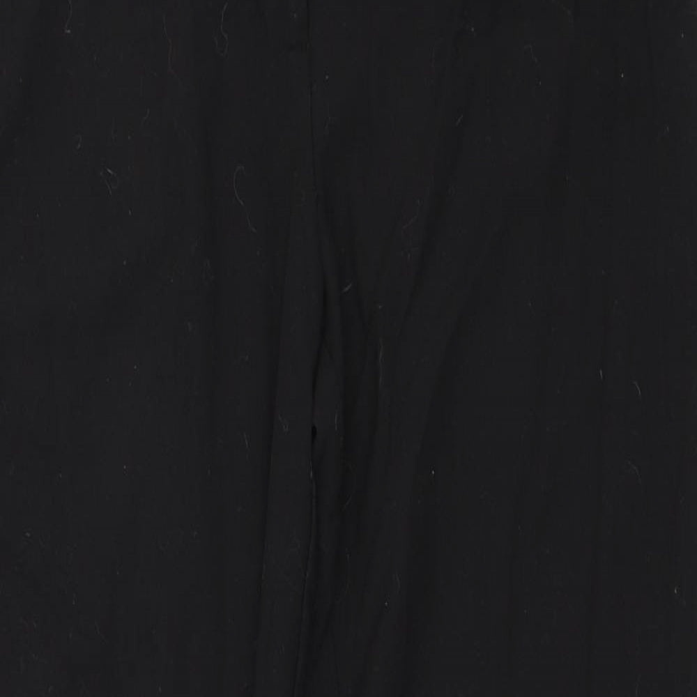 NEXT Womens Black   Trousers  Size 10 L28 in