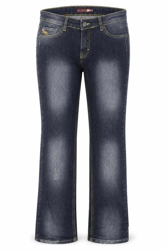 Preworn Womens Blue  Denim Straight Jeans Size 29 in L33 in