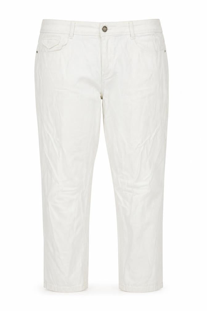 Zara Womens Ivory   Straight Jeans Size 44 L29 in