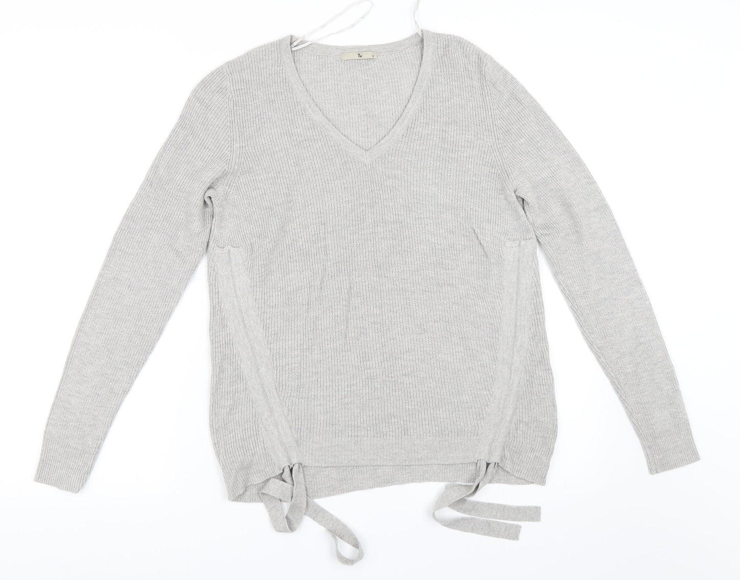 TU Womens Grey   Pullover Jumper Size 12