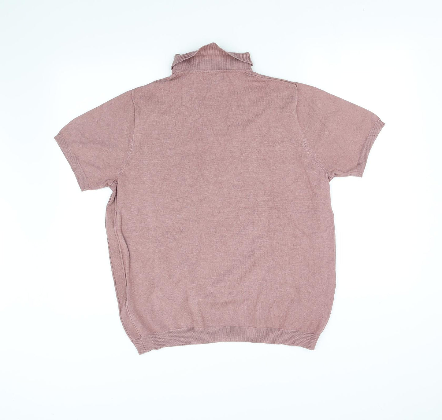 River Island Womens Pink   Basic Polo Size L