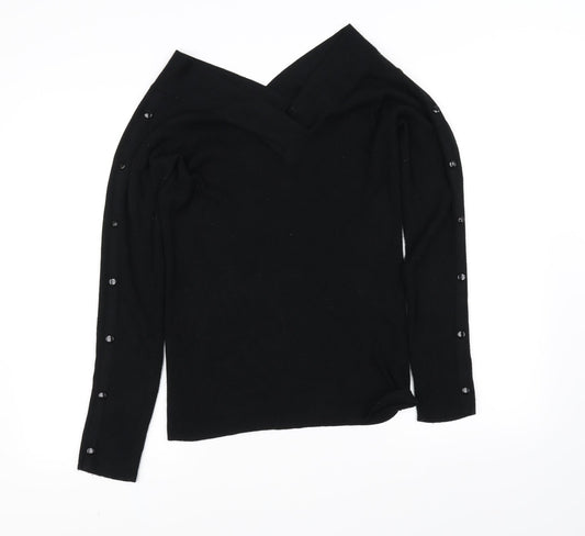 Very Womens Black   Pullover Jumper Size 12