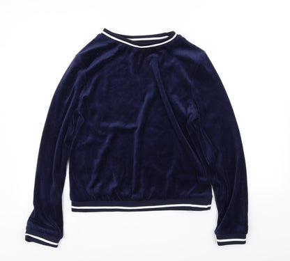 Additional front view of Atmosphere women’s blue jumper, size UK 10