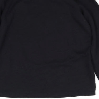 Brand and care label for blm women’s black jumper, size S