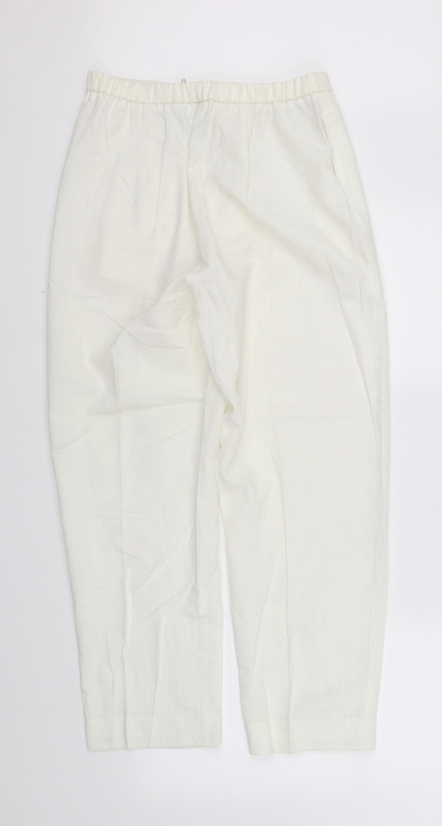 pre worn Womens Silver   Trousers  Size 14 L28 in