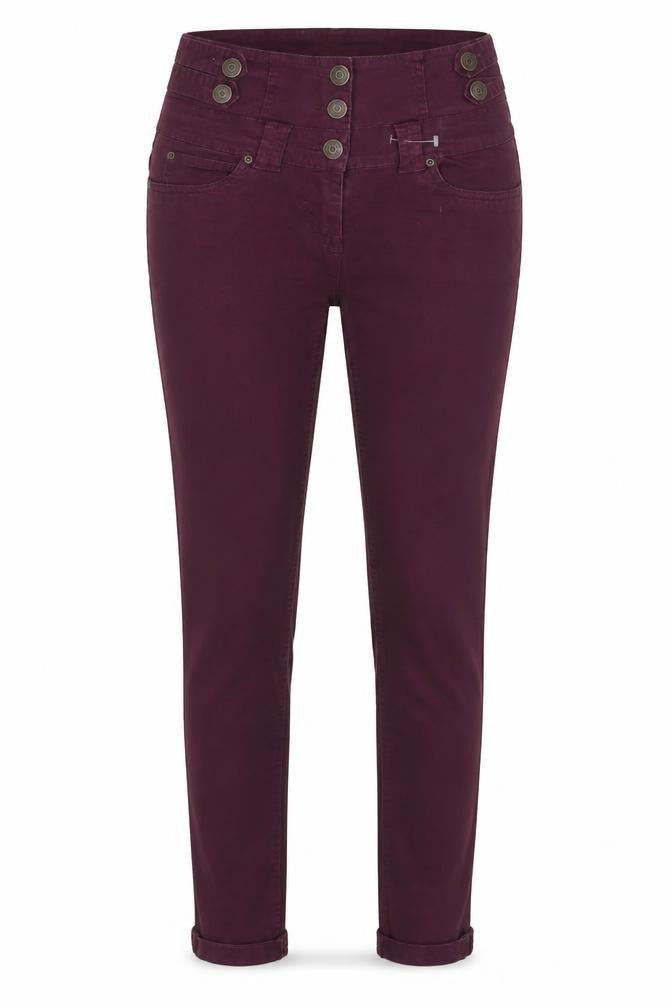 Select Womens Purple   Straight Jeans Size 6 L29 in
