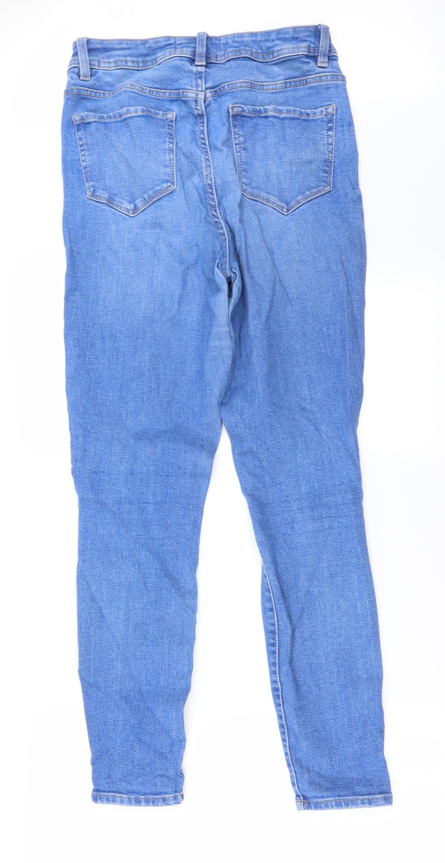 George Womens Blue   Skinny Jeans Size 12 L26 in