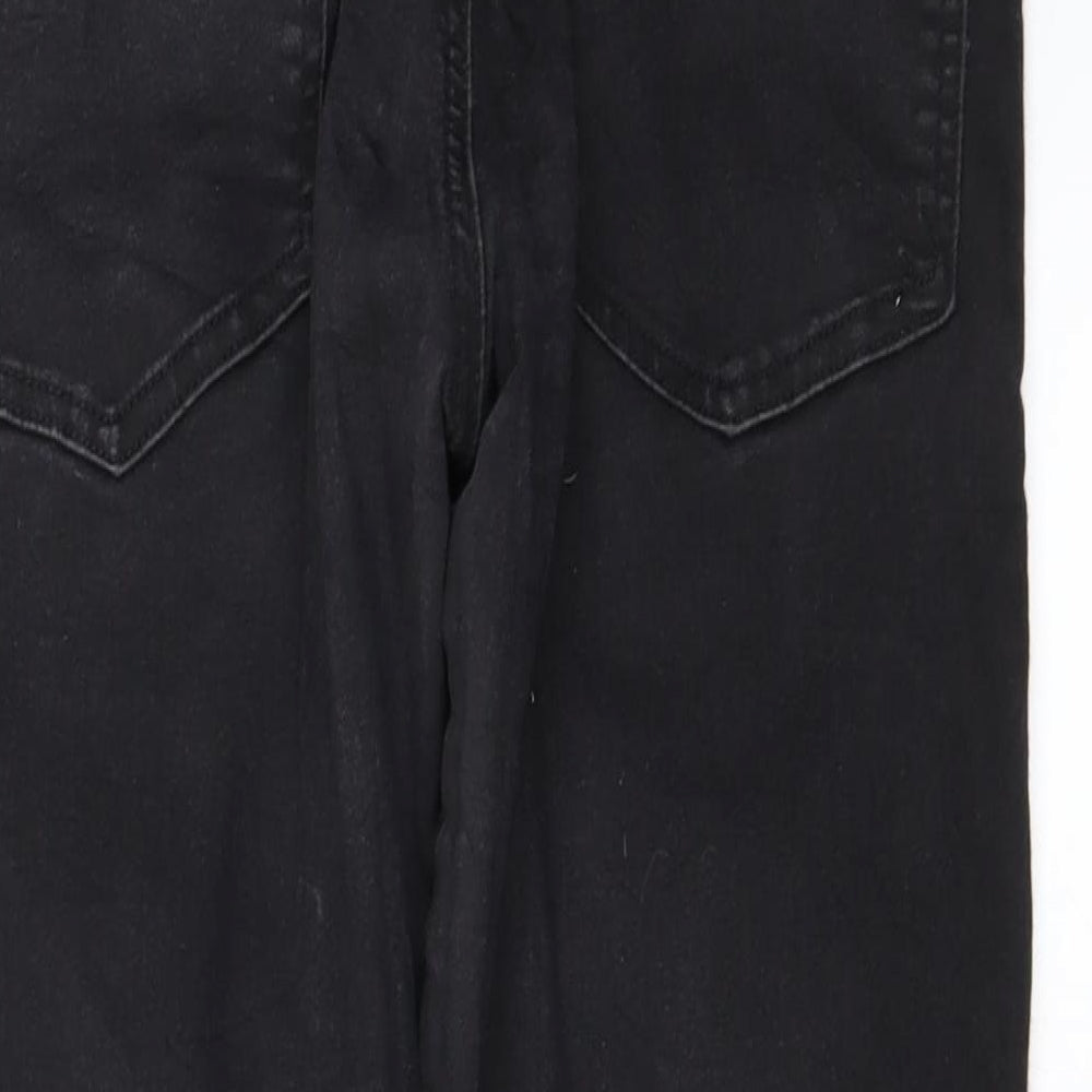 Preworn Womens Black   Straight Jeans Size 28 in L23 in
