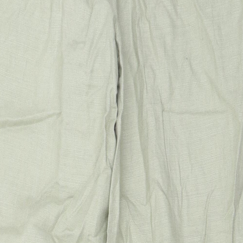 Preworn Womens Green   Trousers  Size 12 L26 in