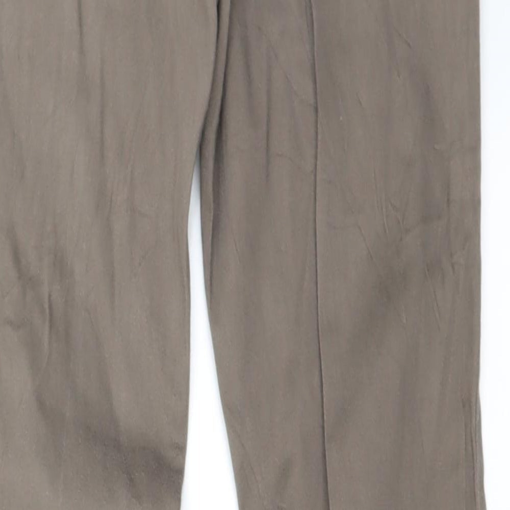 VERO MODA Womens Beige   Trousers  Size 8 L29 in
