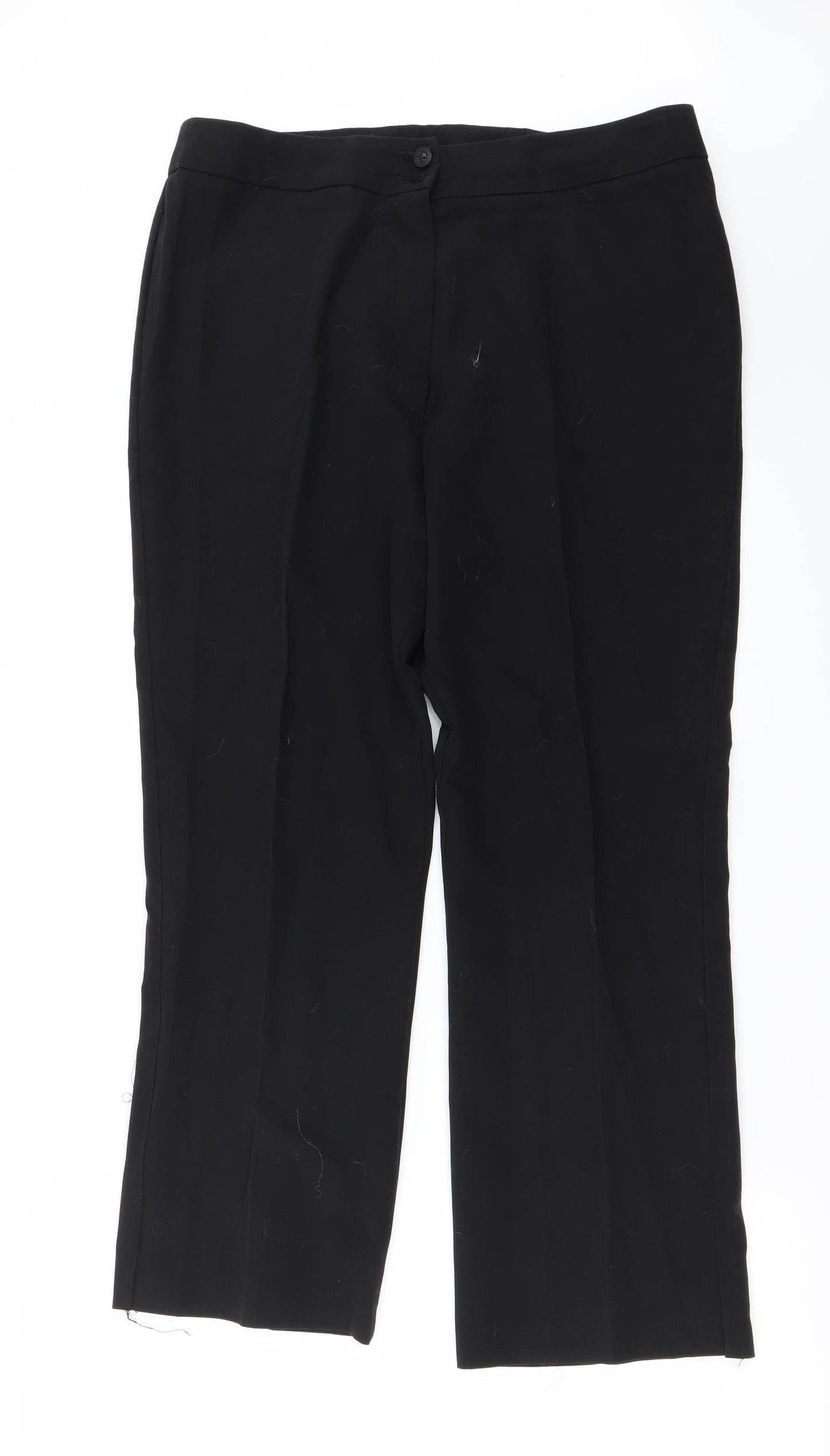 CMD  Womens Black   Trousers  Size 14 L24 in