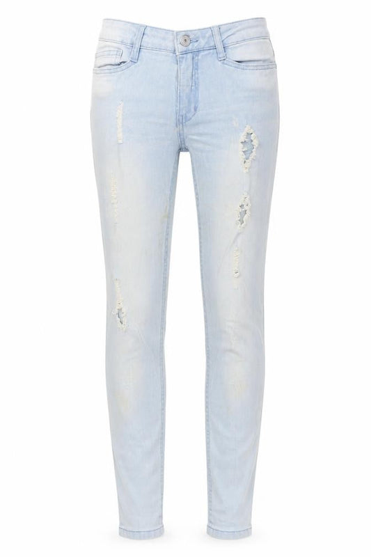 VERO MODA  Womens Blue   Tapered Jeans Size 28 in L28 in