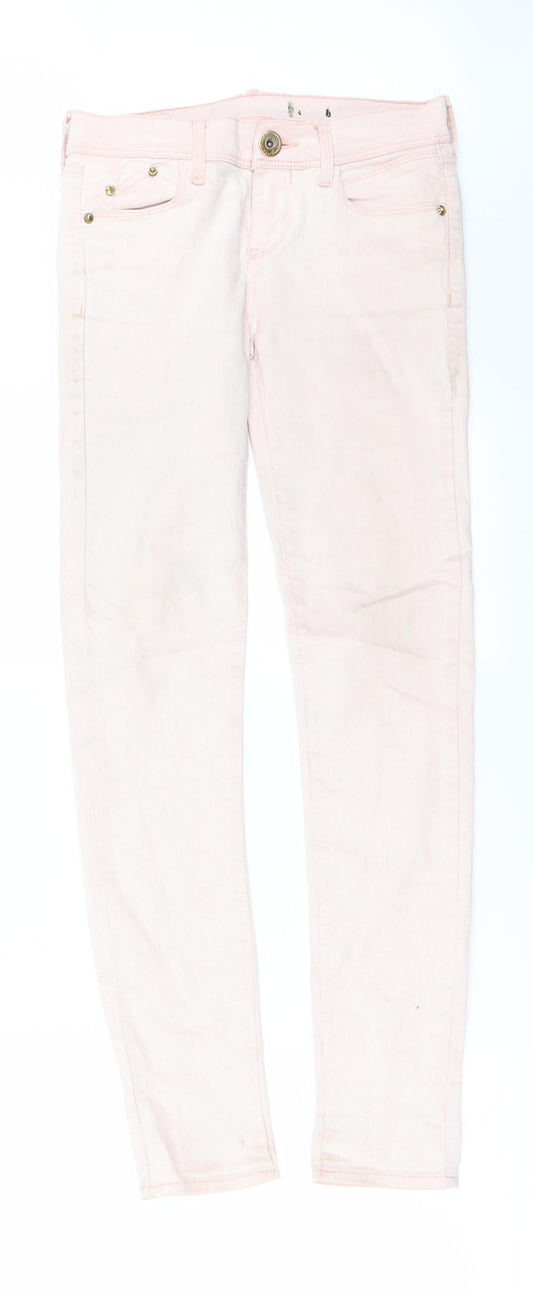 Preworn Womens Pink   Straight Jeans Size 28 in L28 in