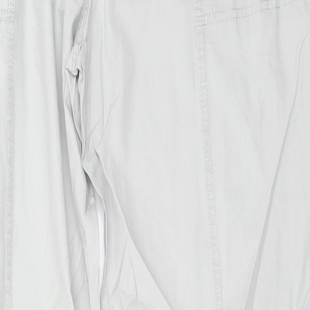 Papaya Womens Grey   Trousers  Size 32 in L26 in