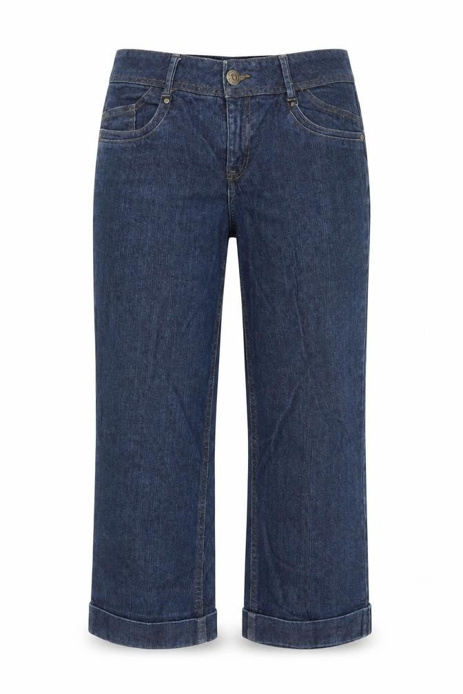 Preworn Womens Black   Straight Jeans Size 8 L20 in