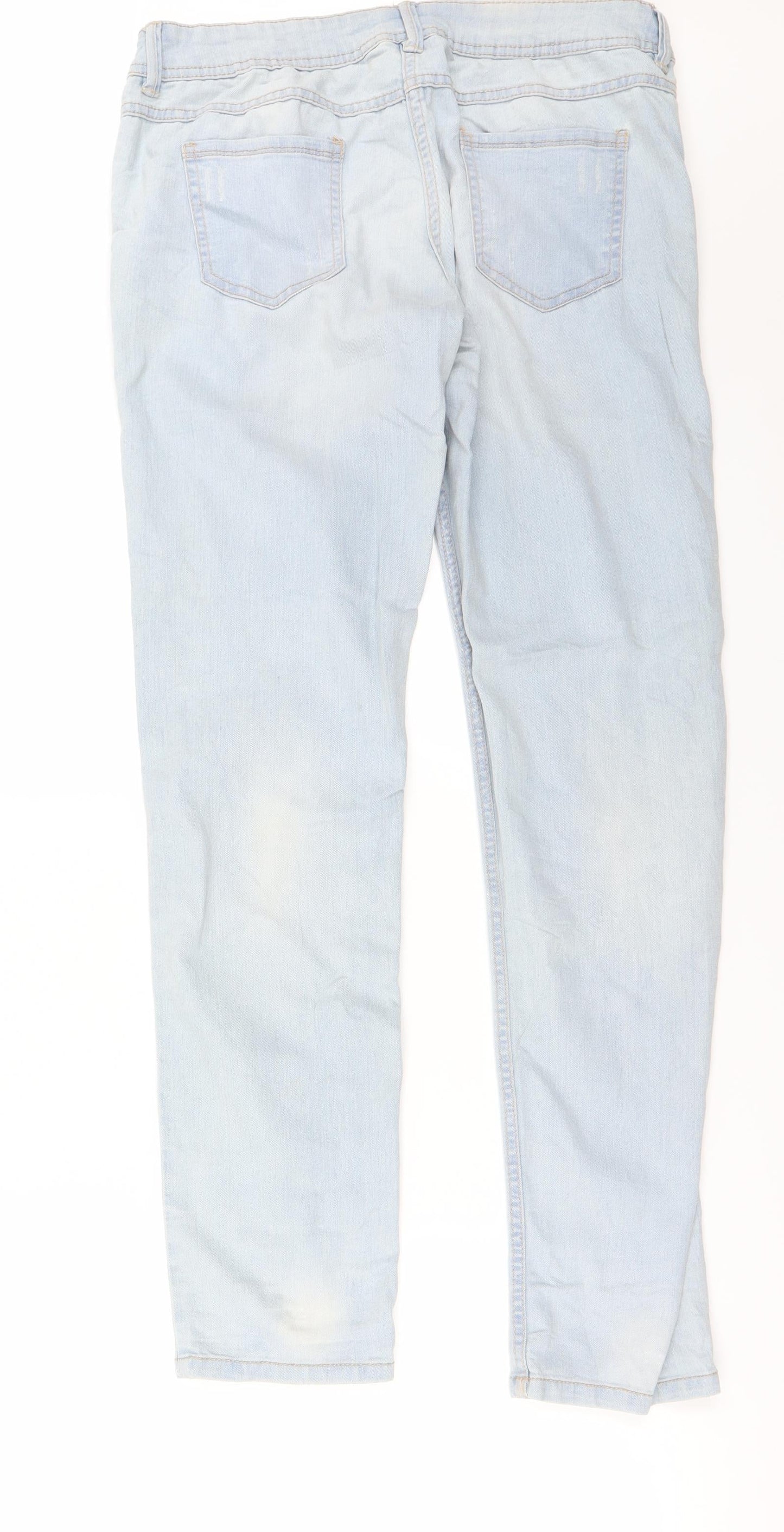 Preworn Womens Blue   Straight Jeans Size 31 in L29 in