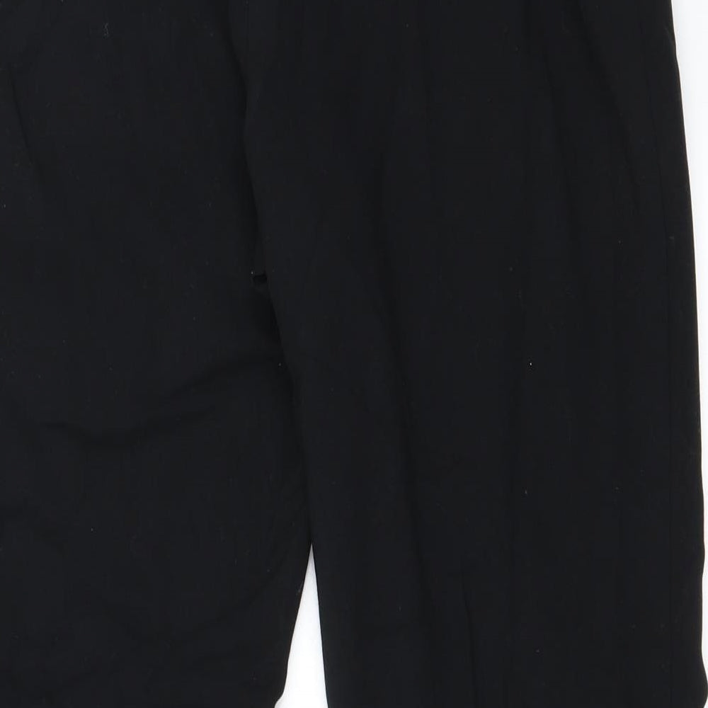 Marks and Spencer Womens Black   Trousers  Size 12 L21 in