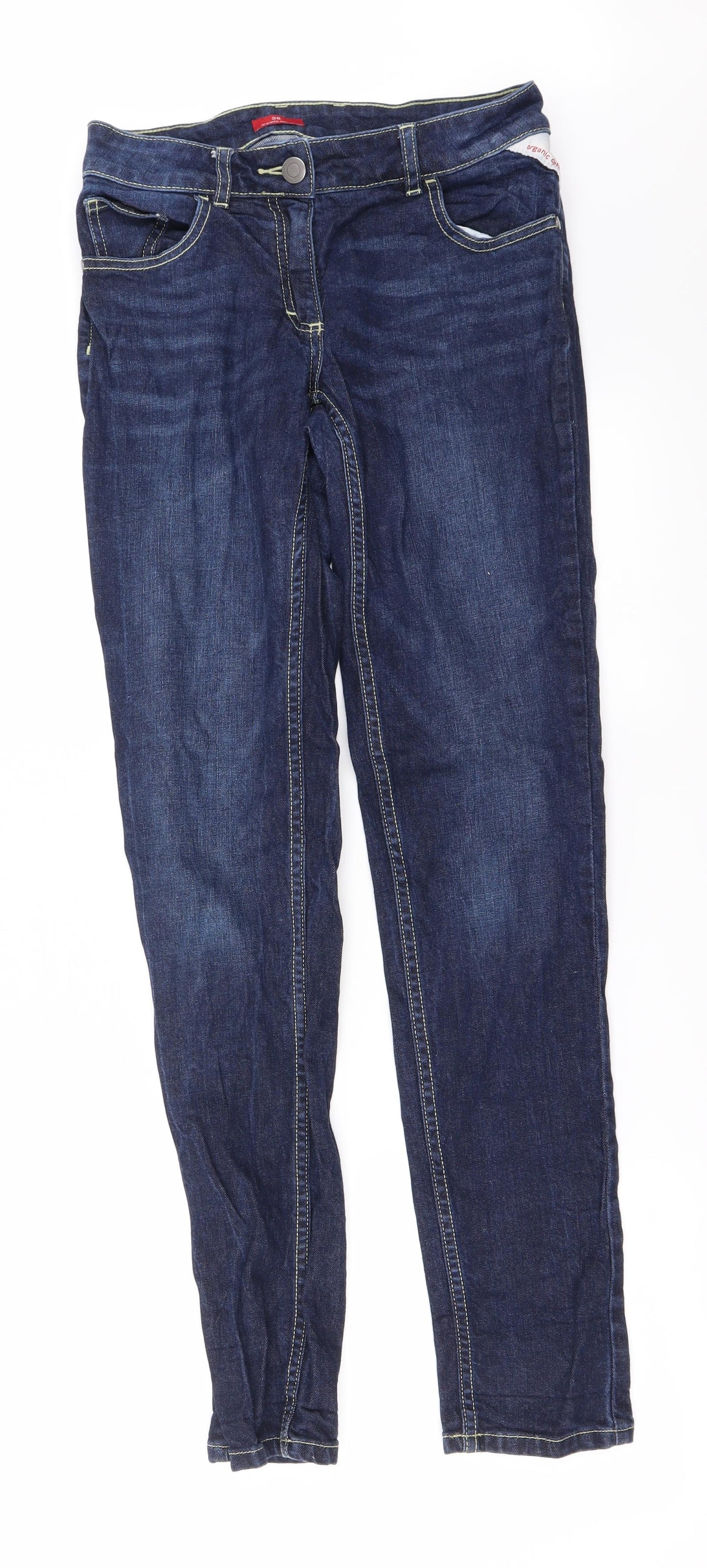 Preworn Womens Blue   Straight Jeans Size 28 in L29 in