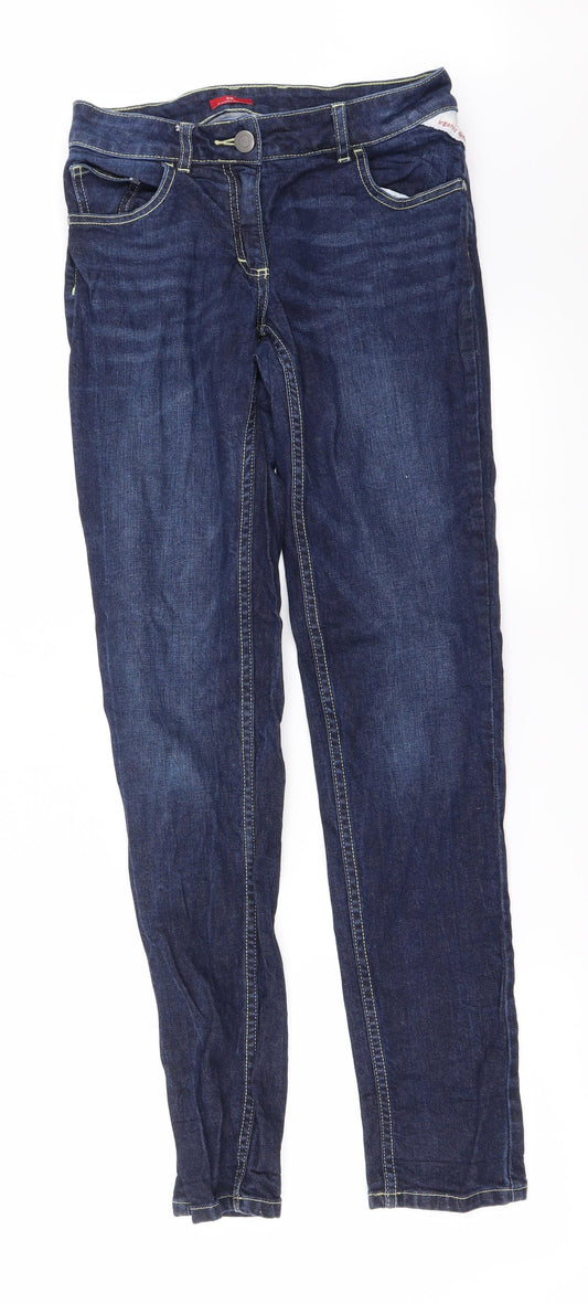 Preworn Womens Blue   Straight Jeans Size 28 in L29 in