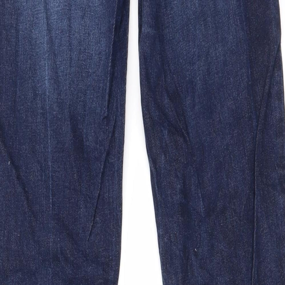 Preworn Womens Blue   Straight Jeans Size 28 in L29 in