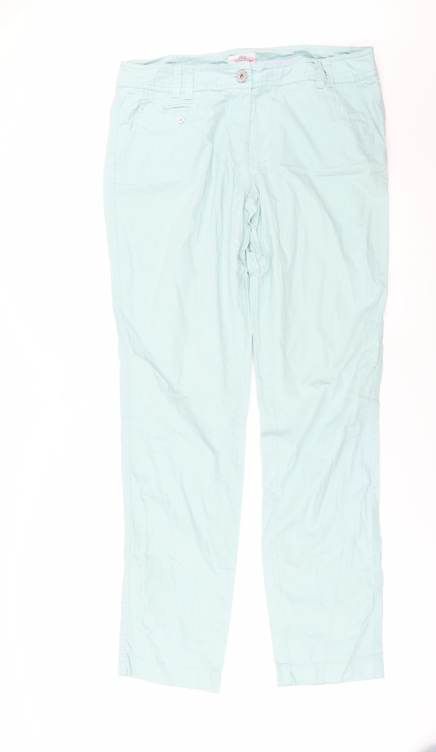 Preworn Womens Blue   Trousers  Size 32 in L29 in
