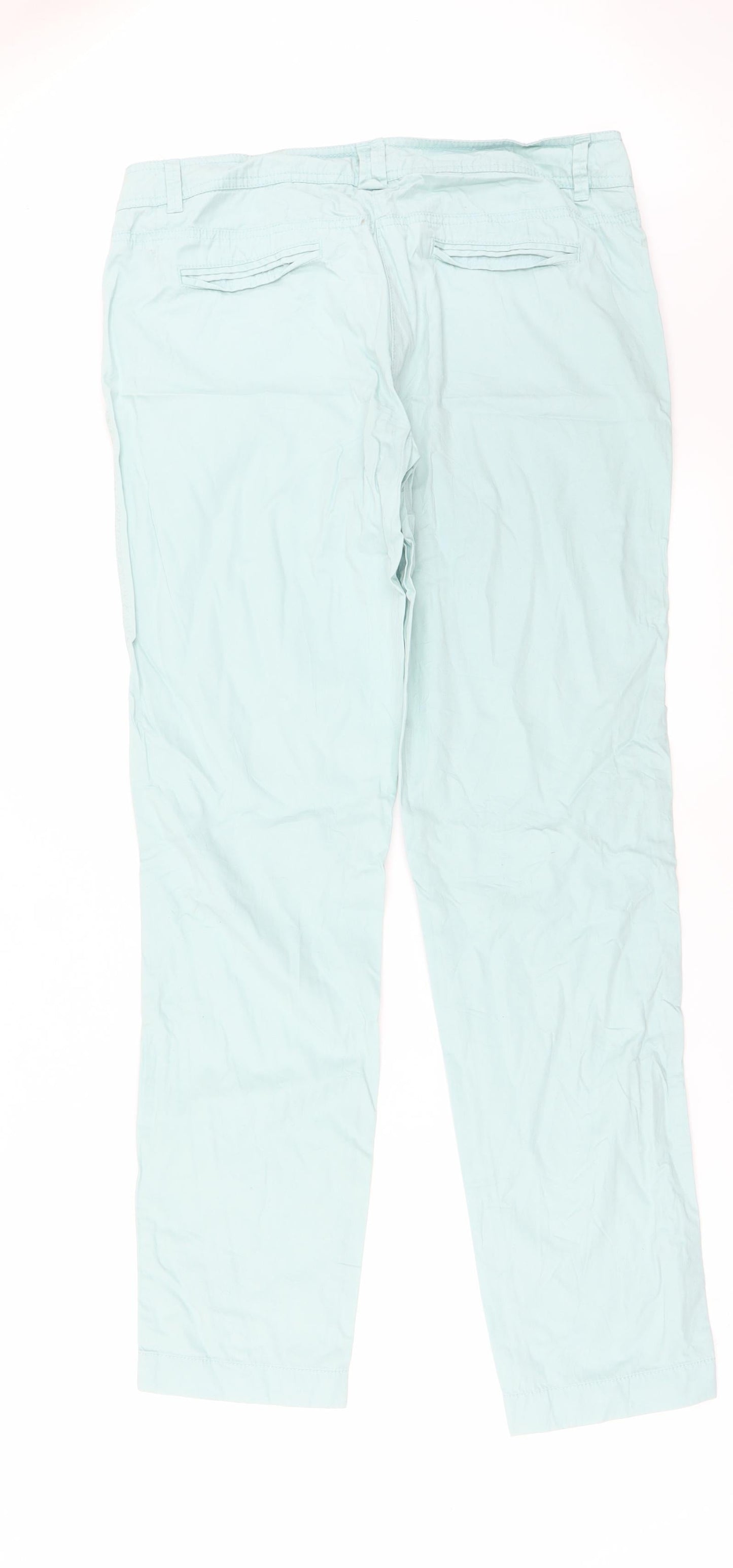 Preworn Womens Blue   Trousers  Size 32 in L29 in