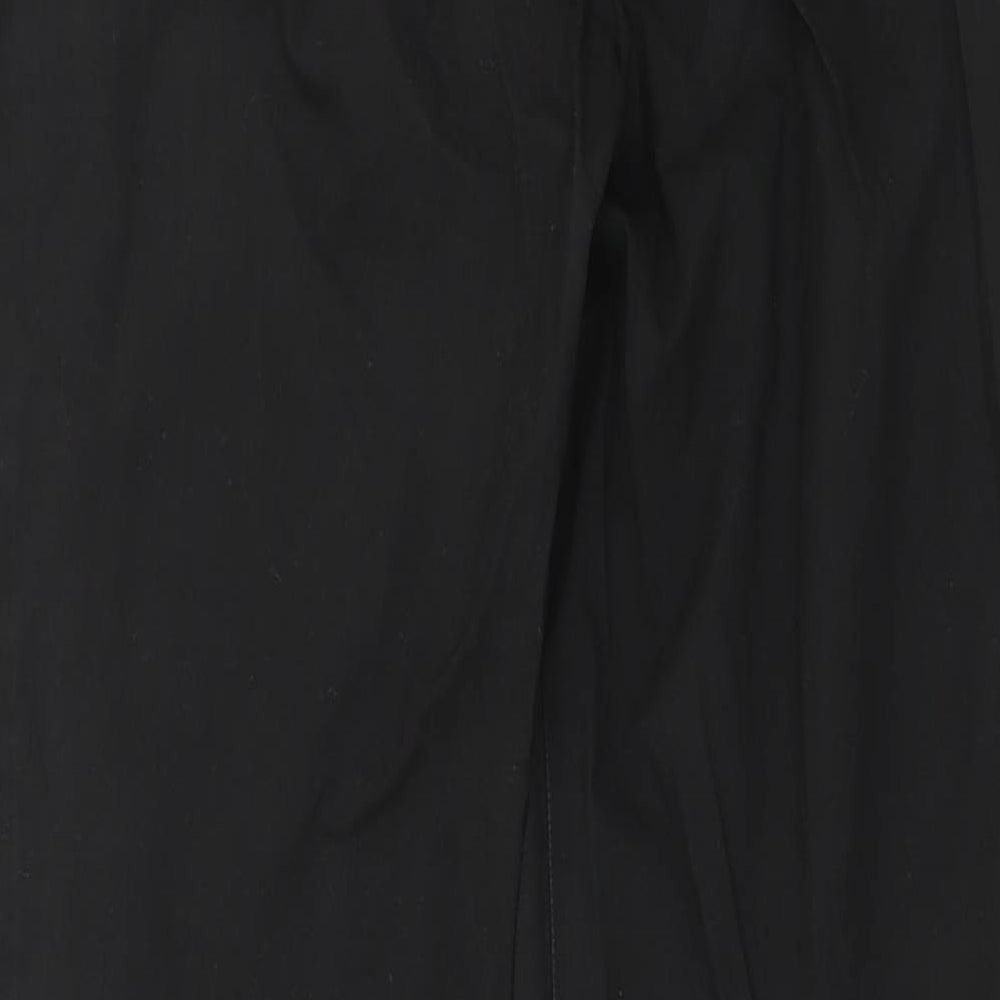 Preworn Womens Black   Trousers  Size 30 in L25 in