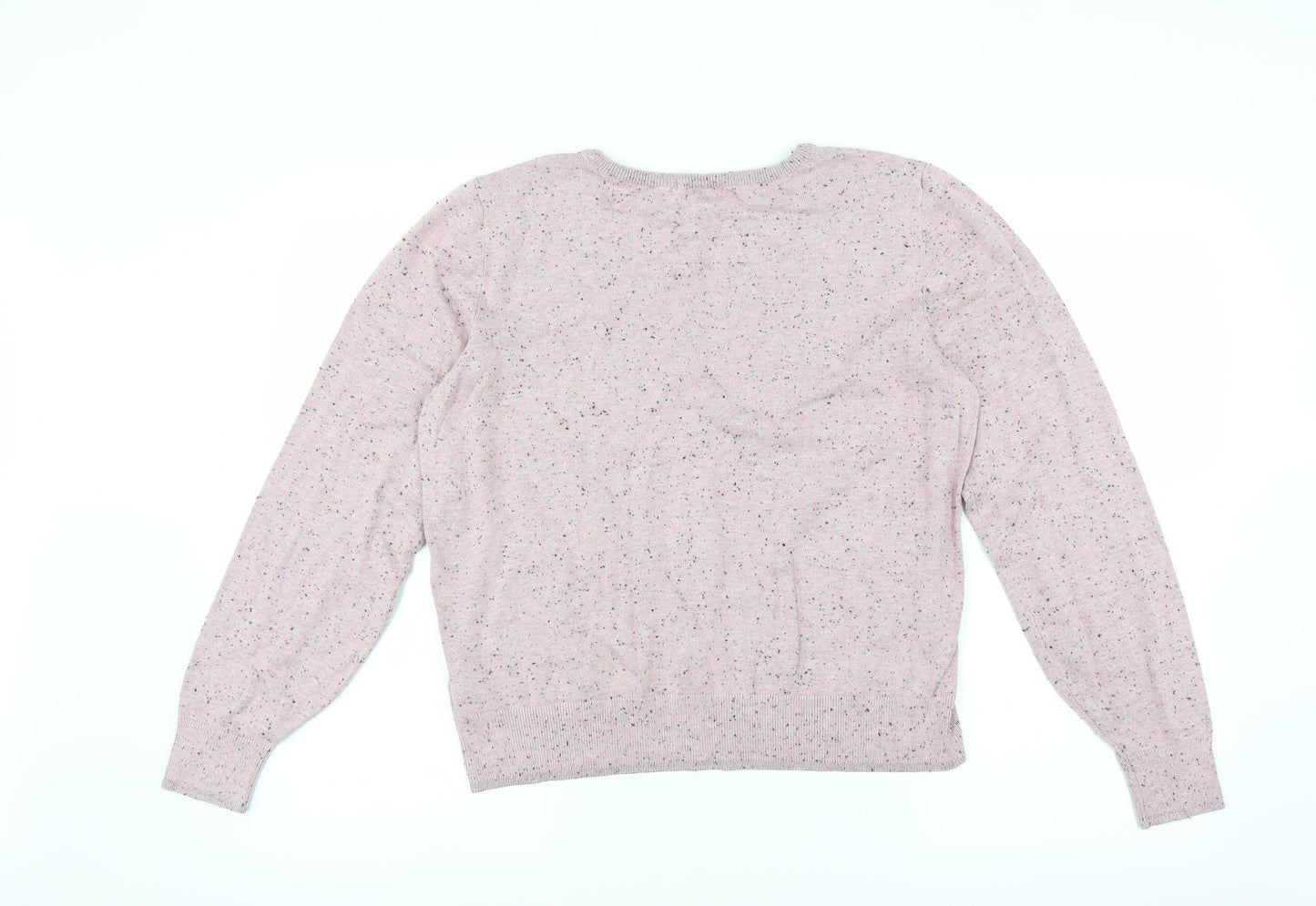 H&M Womens Pink   Pullover Jumper Size L