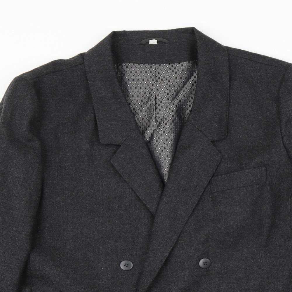 Preworn Womens Grey   Jacket Suit Jacket Size 16