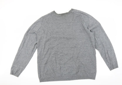 Additional front view of Next men’s grey jumper, size XL