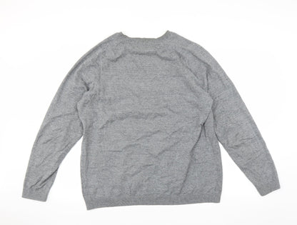 Back view of Next men’s grey jumper, size XL