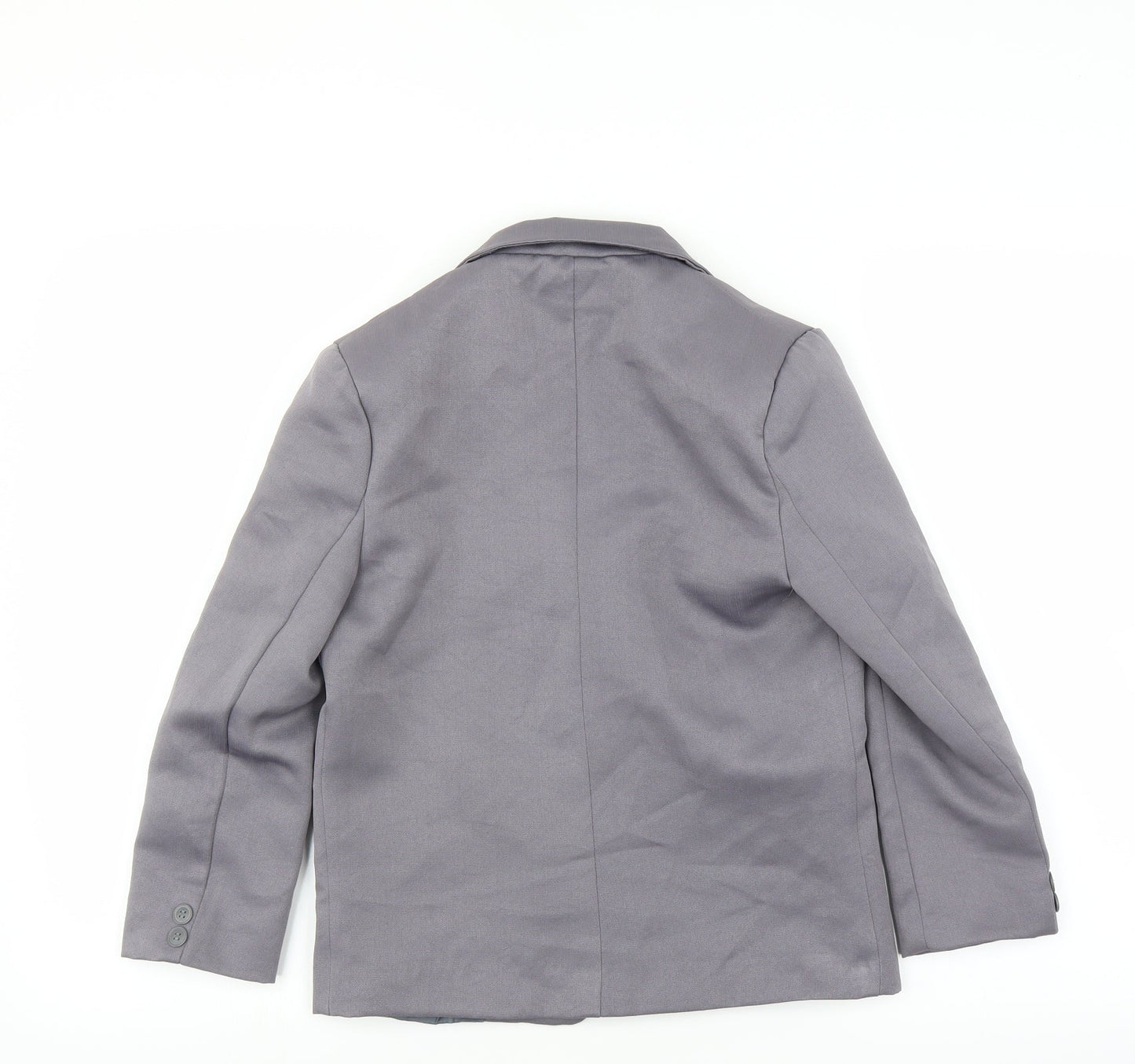 Preworn Womens Purple   Jacket Suit Jacket Size 8