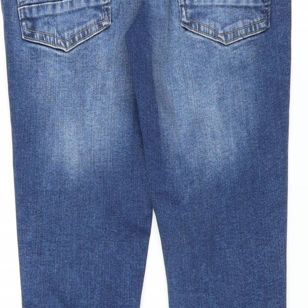 Easy Denim  Mens Blue   Skinny Jeans Size 28 in L30 in - DISTRESSED