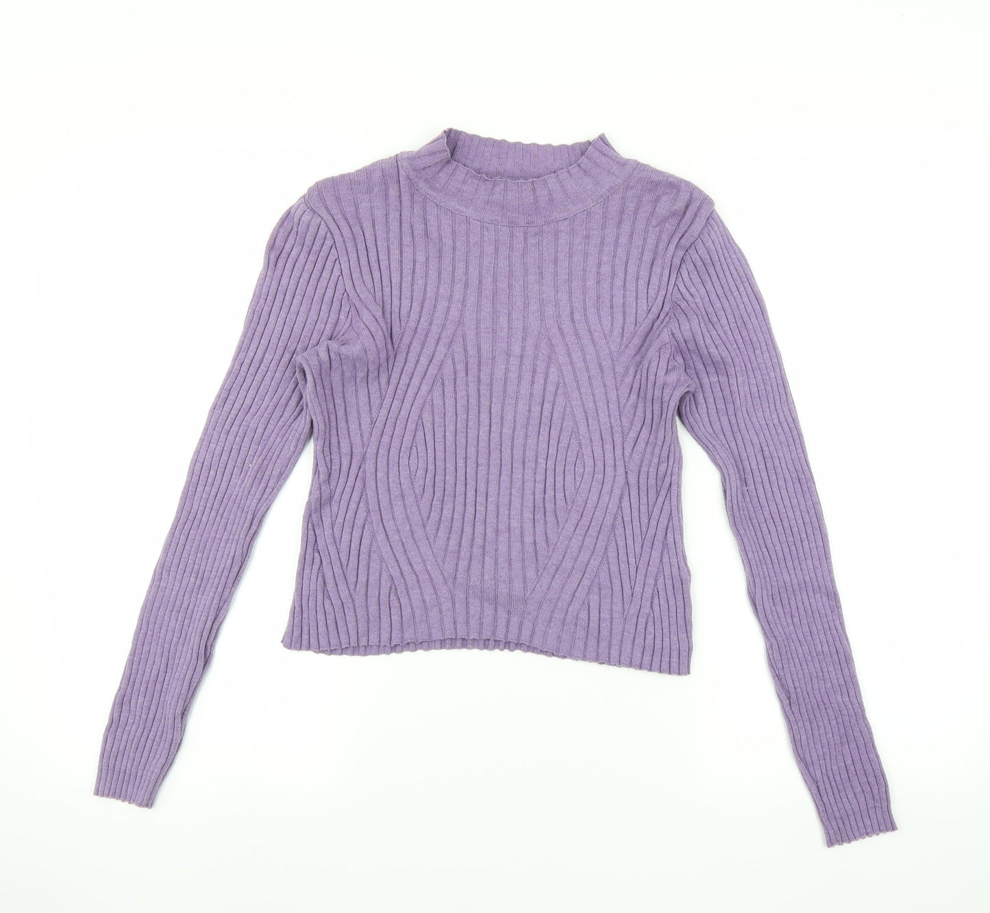 Primark Womens Purple   Pullover Jumper Size S