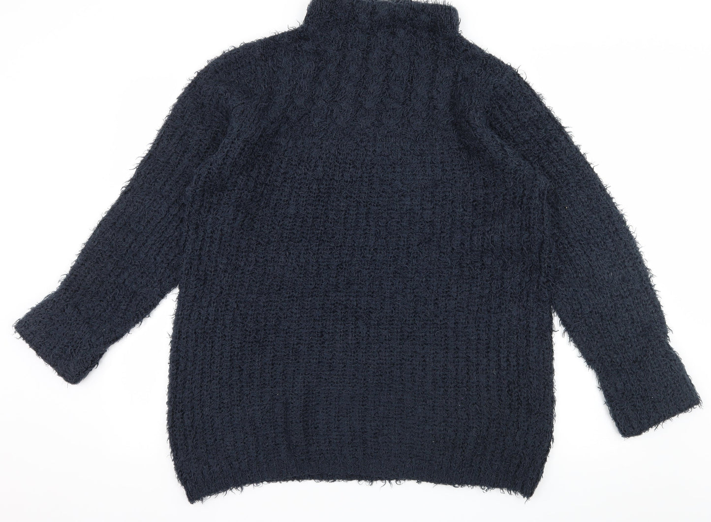 Preworn Womens Blue  Knit Pullover Jumper Size M