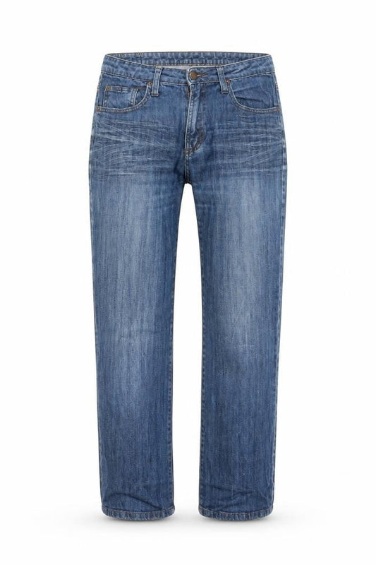 Street One Womens Blue  Denim Straight Jeans Size 32 in L25 in