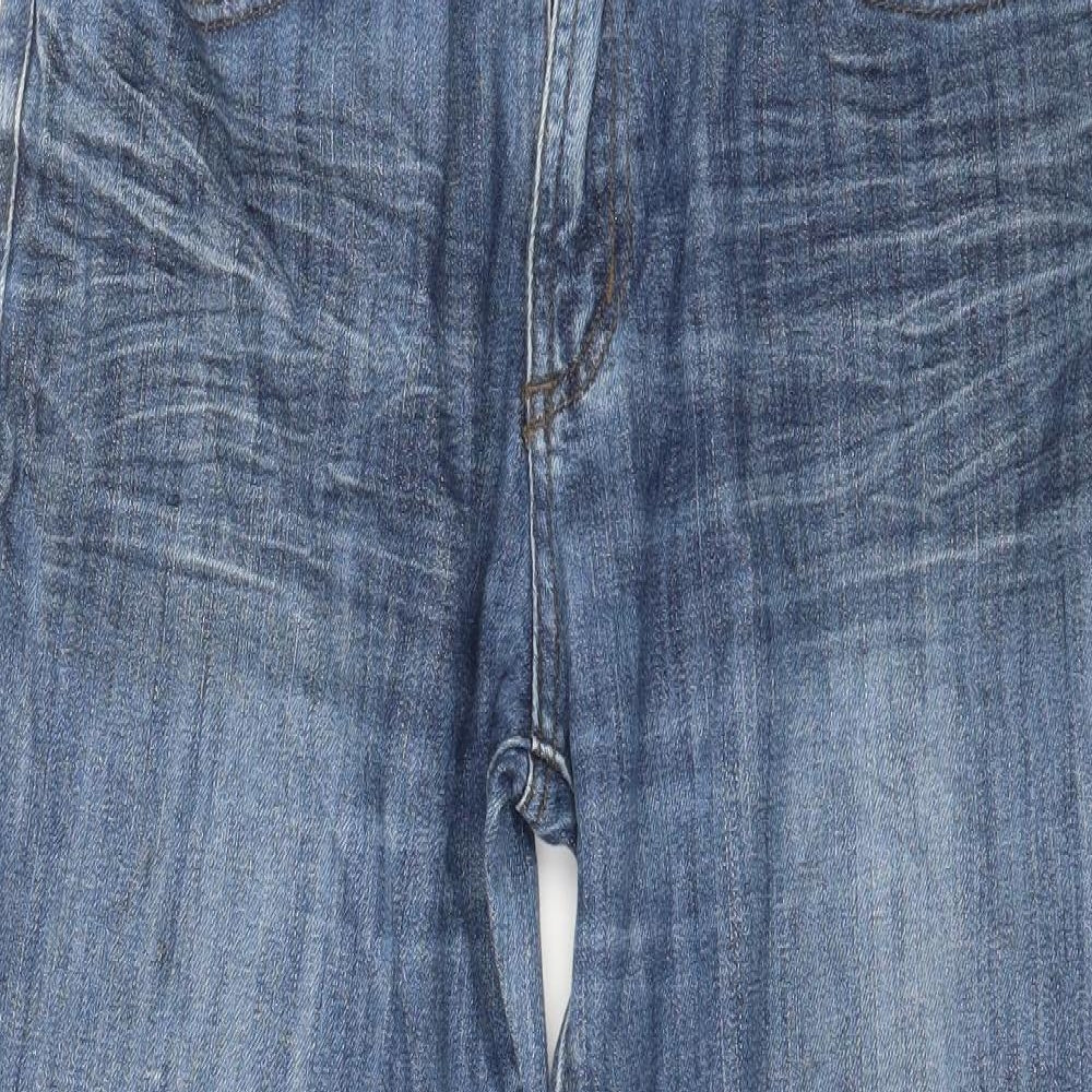 Street One Womens Blue  Denim Straight Jeans Size 32 in L25 in