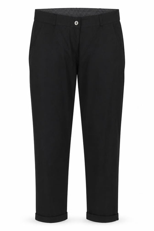 Preworn Womens Black   Trousers  Size 36 in L25 in