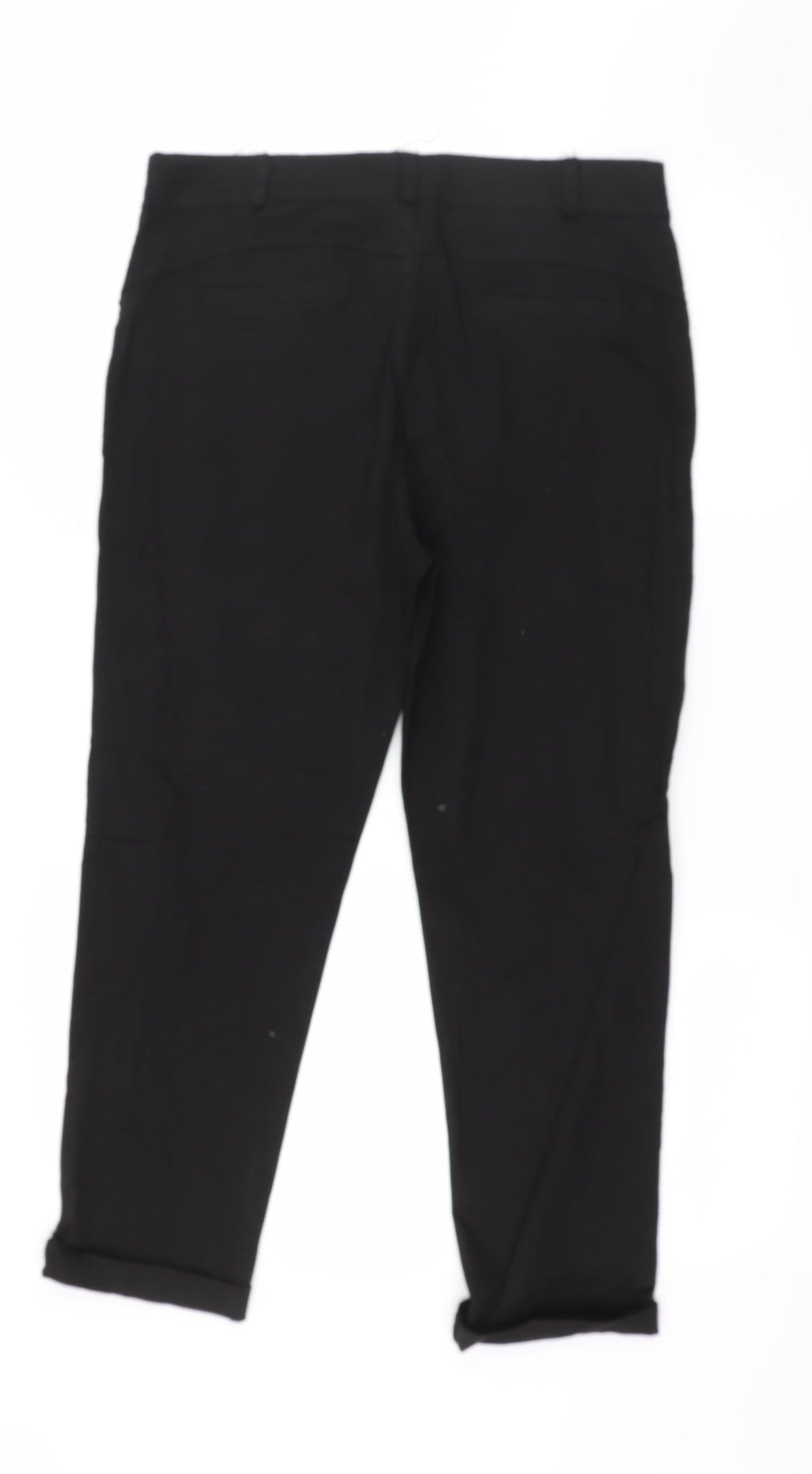 Preworn Womens Black   Trousers  Size 36 in L25 in