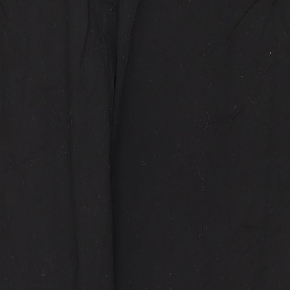 Preworn Womens Black   Trousers  Size 36 in L25 in